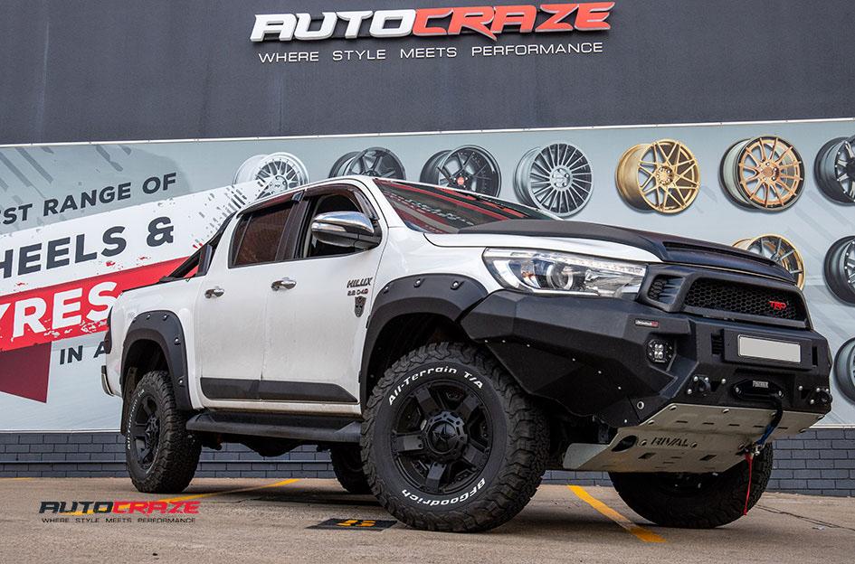 TOYOTA HILUX N80 4WD ROCKSTAR XD 2 MATTE BLACK